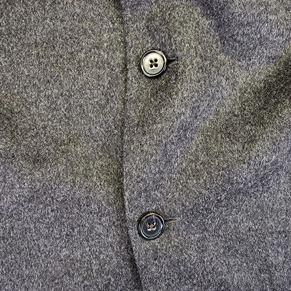 Lauren Ralph Lauren Mens 50L Gray Silk Wool Cashmere Blazer Sport Coat Jacket